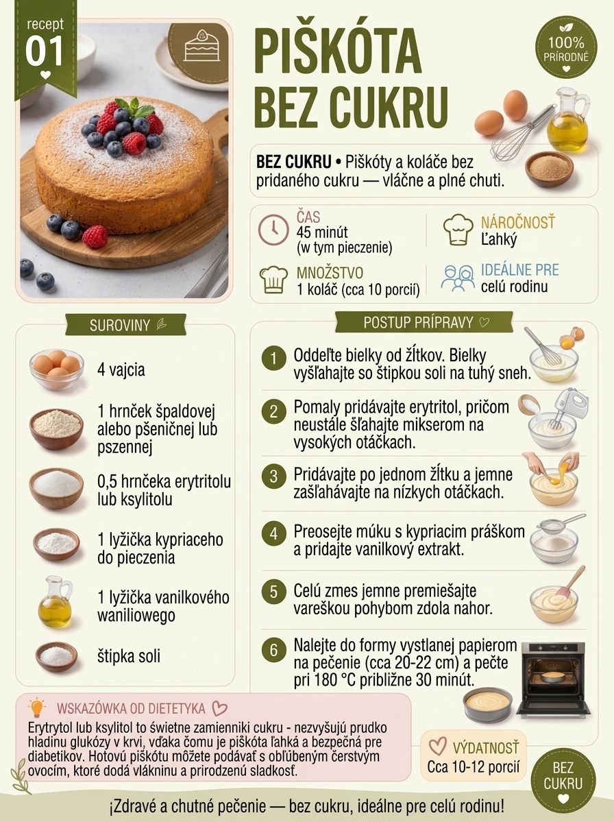 Torty bez cukru